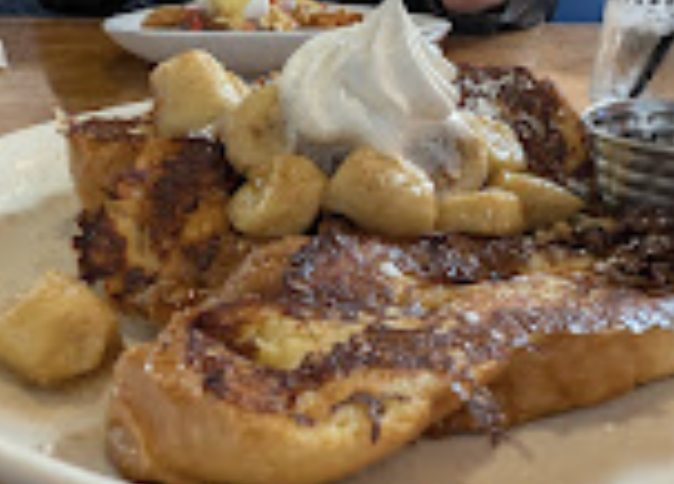 Blueberry's Grill signature dishes French Toast
Crab Cake Benedict
Breakfast of Champions
